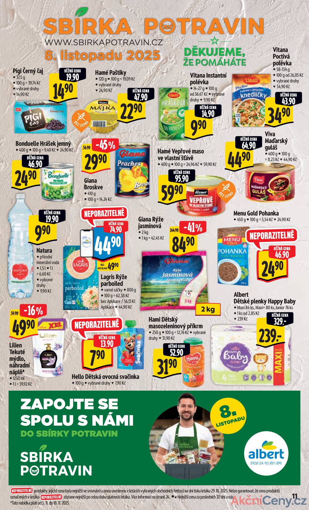 Leták Albert
platný do 11.11.2025 - strana 13