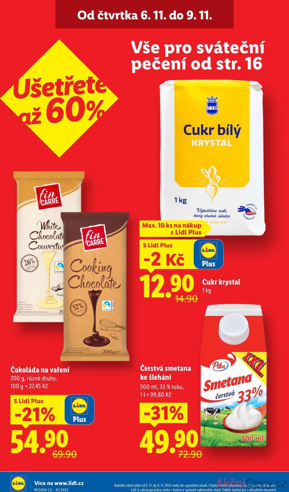 Leták Lidl - Lidl Čtvrtek od 6.11. do 9.11.2025 - strana 2 Leták Lidl - Lidl Čtvrtek od 6.11. do 9.11.2025 - strana 2