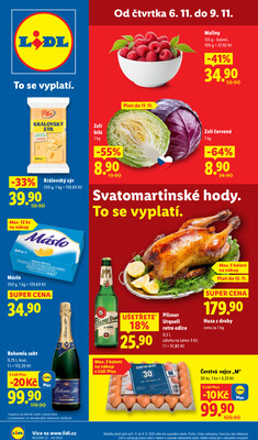 Letáky Lidl