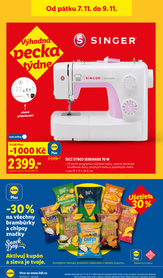 Lidl Čtvrtek od 6.11. do 9.11.2025