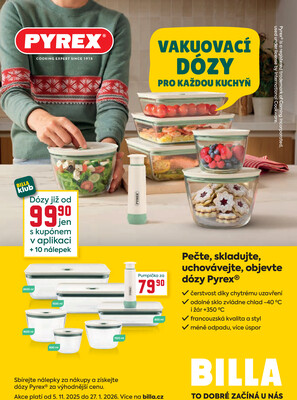 Billa  od 5.11. do 11.11.2025