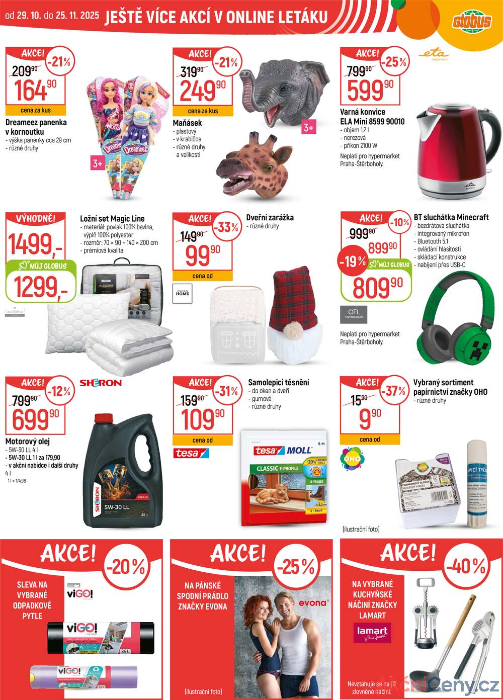 Leták Globus - Akční leták Globus 5.11. - 11.11.2025 - Globus České Budějovice - strana 45