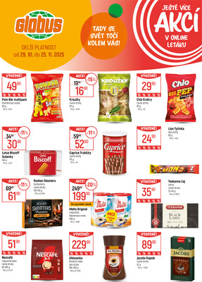 Leták Globus
platný do 11.11.2025 - strana 39