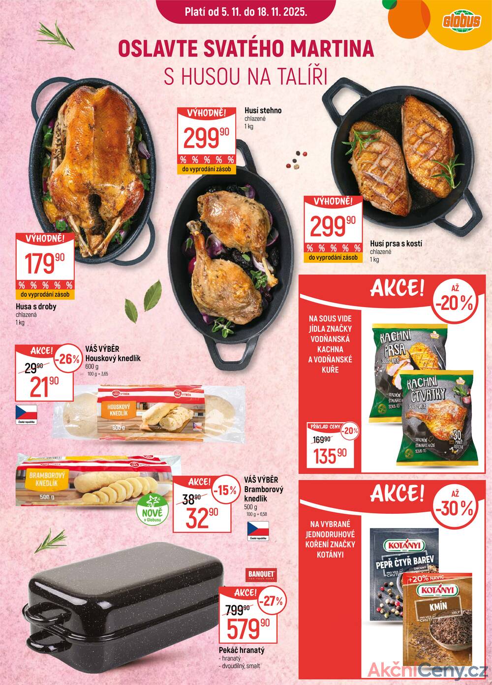 Leták Globus - Akční leták Globus 5.11. - 11.11.2025 - Globus Jenišov u Karlových Varů - strana 12