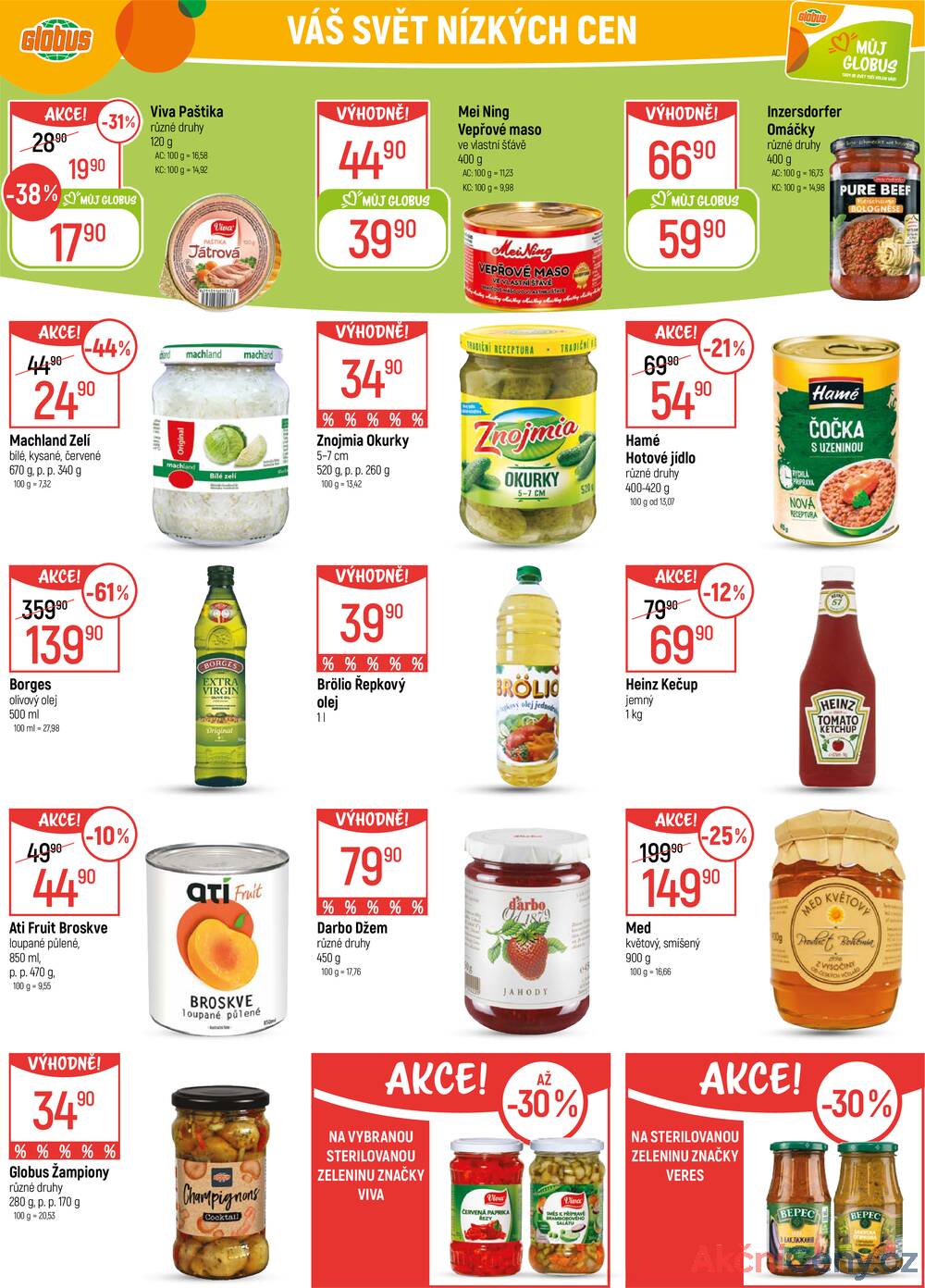 Leták Globus - Akční leták Globus 5.11. - 11.11.2025 - Globus Pardubice - strana 22
