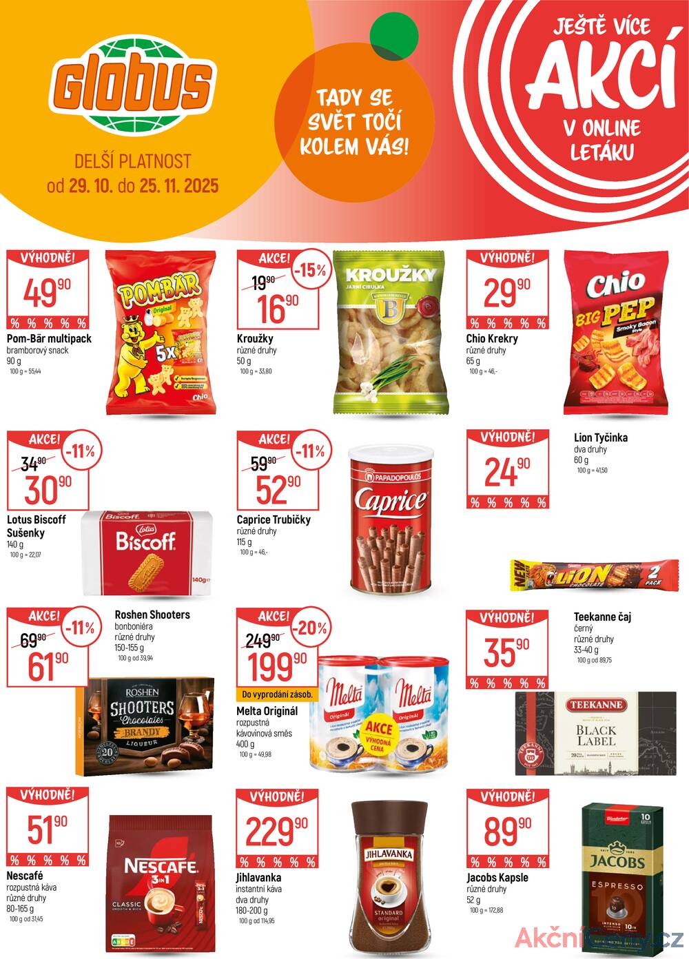 Leták Globus - Akční leták Globus 5.11. - 11.11.2025 - Globus Pardubice - strana 39