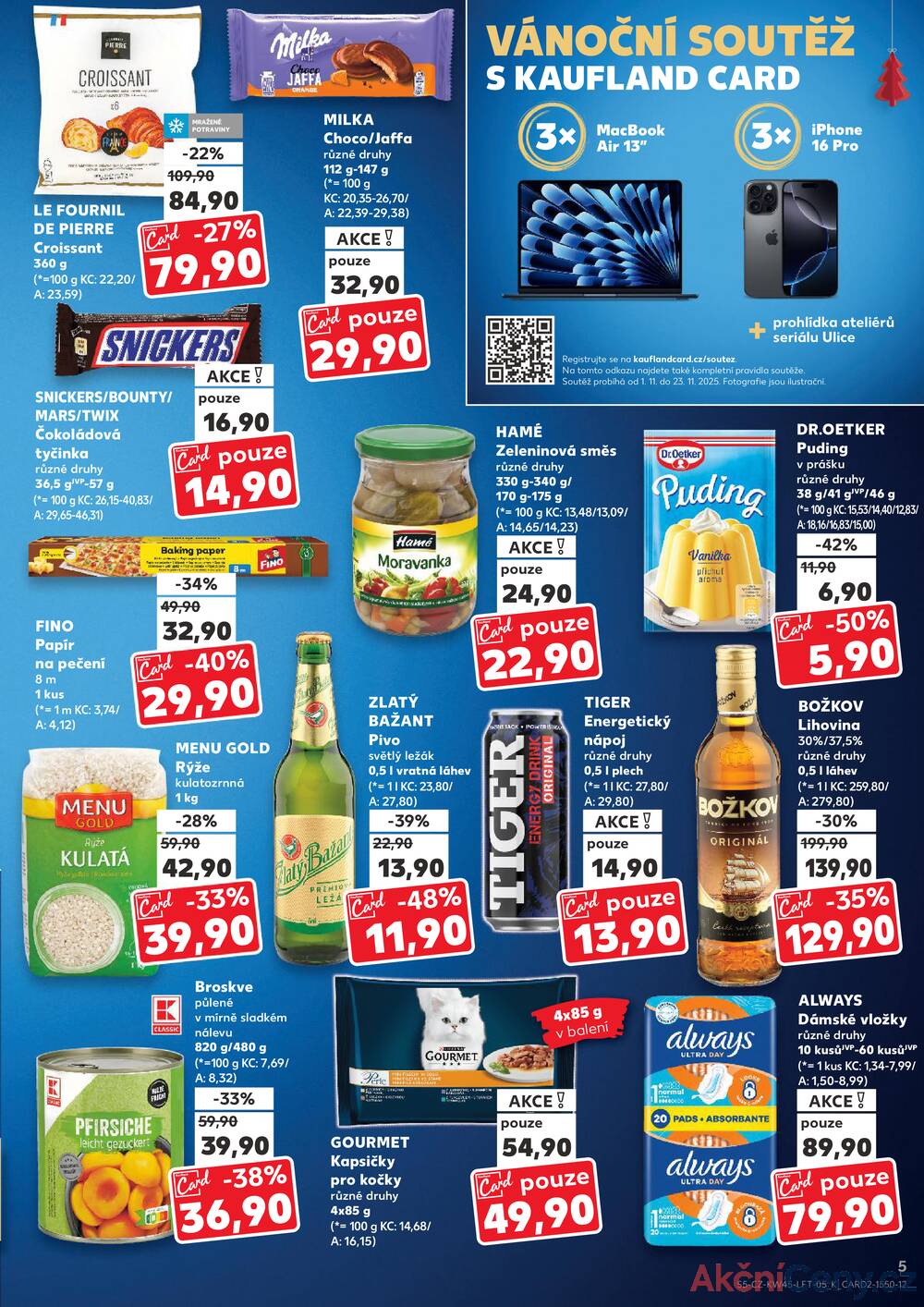 Leták Kaufland - Kaufland 5.11. - 11.11. - Kaufland - Třeboň - strana 5