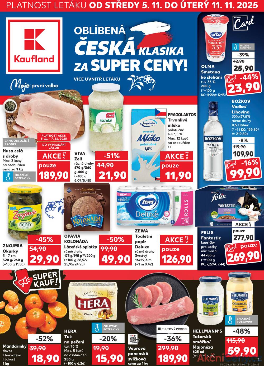 Leták Kaufland - Kaufland 5.11. - 11.11. - Kaufland - Hradec Králové - strana 1 Leták Kaufland - Kaufland 5.11. - 11.11. - Kaufland - Hradec Králové - strana 1