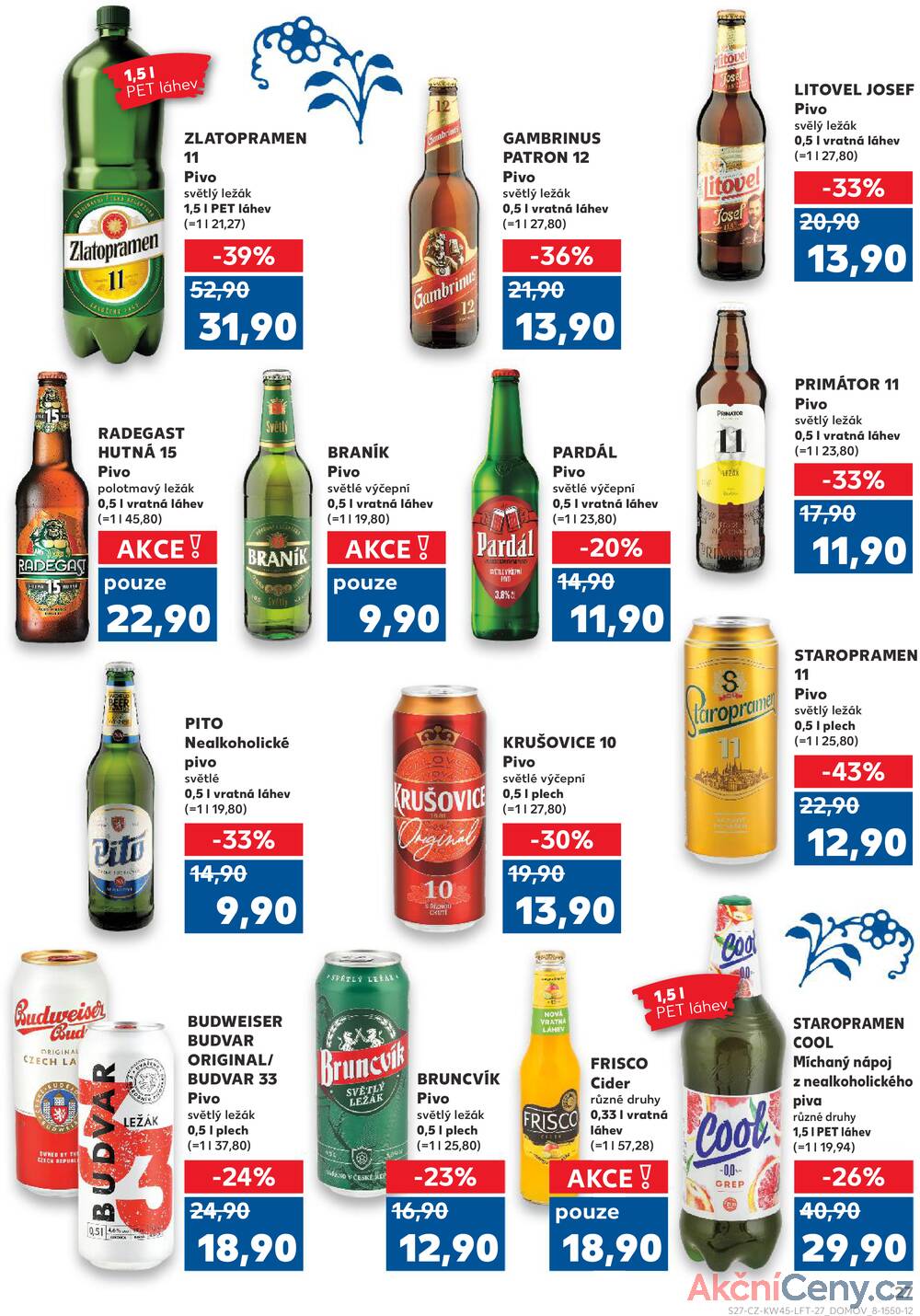 Leták Kaufland - Kaufland 5.11. - 11.11. - Kaufland - Hradec Králové - strana 27 Leták Kaufland - Kaufland 5.11. - 11.11. - Kaufland - Hradec Králové - strana 27