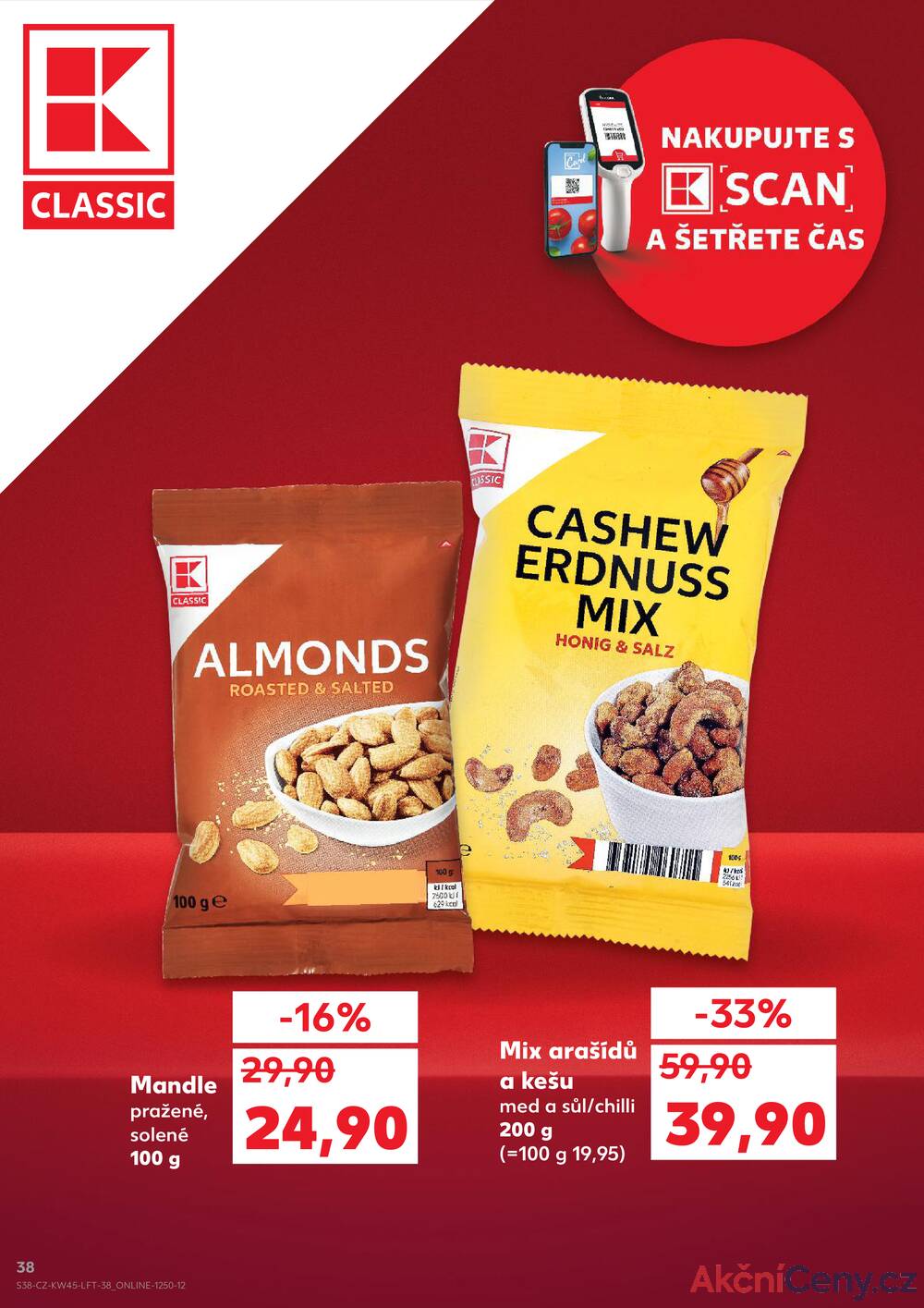 Leták Kaufland - Kaufland 5.11. - 11.11. - Kaufland - Liberec (Dr. M. Horákové) - strana 38