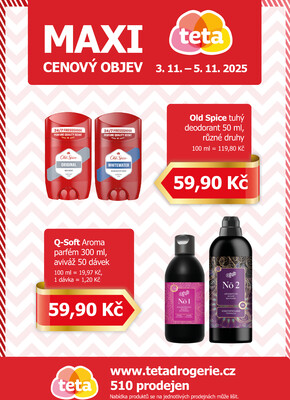 leták Teta drogerie