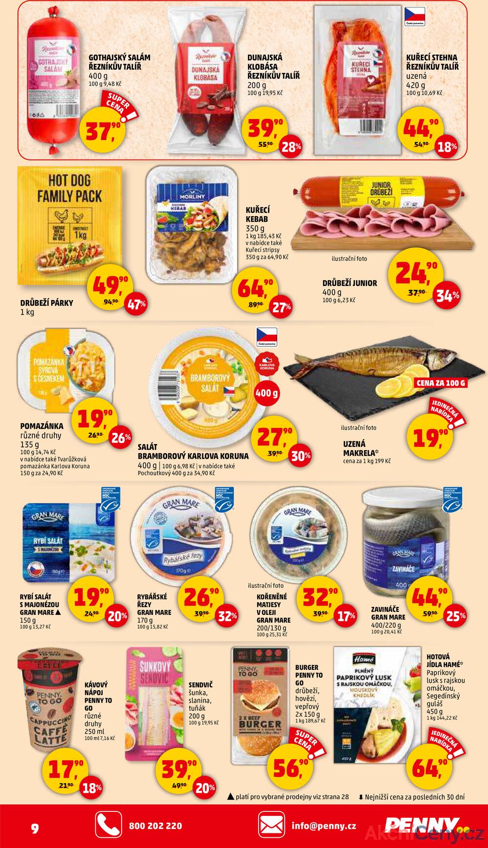 Leták Penny Market
platný do 12.11.2025 - strana 9