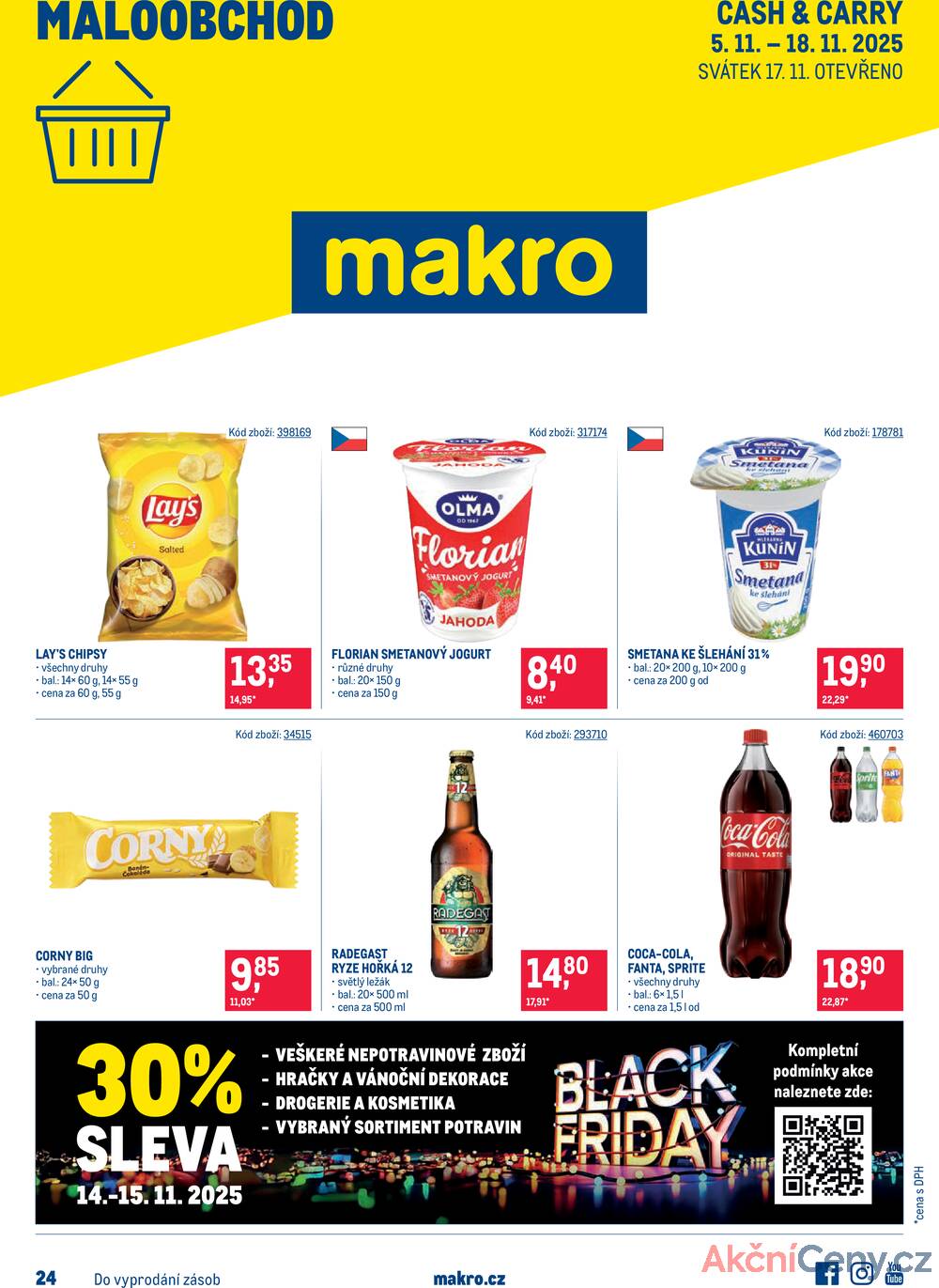 Leták MAKRO
platný do 18.11.2025 - strana 1