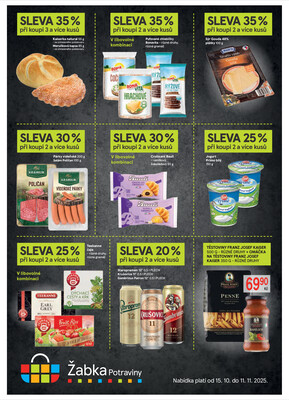 Leták Žabka
		  platný do 11.11.2025 - strana 3