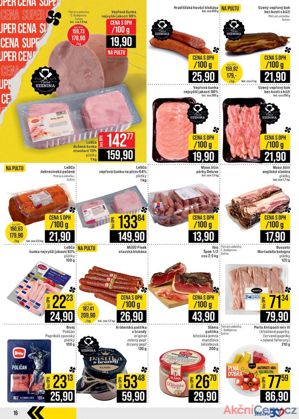 Leták JIP
platný do 11.11.2025 - strana 16