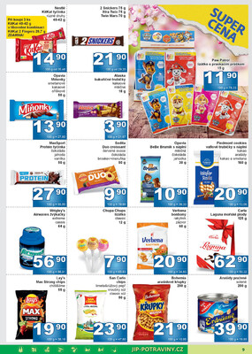 Leták JIP
platný do 16.11.2025 - strana 9