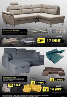 Sconto nábytek Black Friday od 12.11. do 4.12.2025