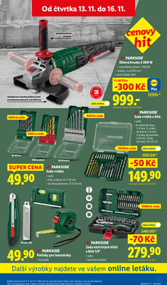 Leták Lidl
platný do 16.11.2025 - strana 47