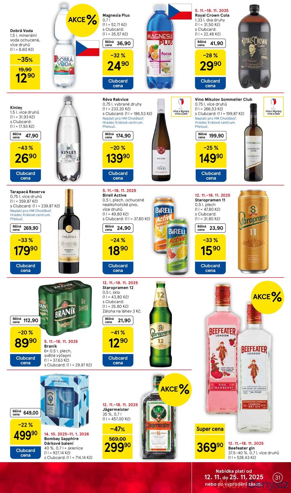 Leták Tesco - Tesco malé hypermarkety od 12.11. do 18.11.2025 - strana 31