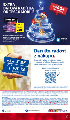 Tesco malé hypermarkety od 12.11. do 18.11.2025