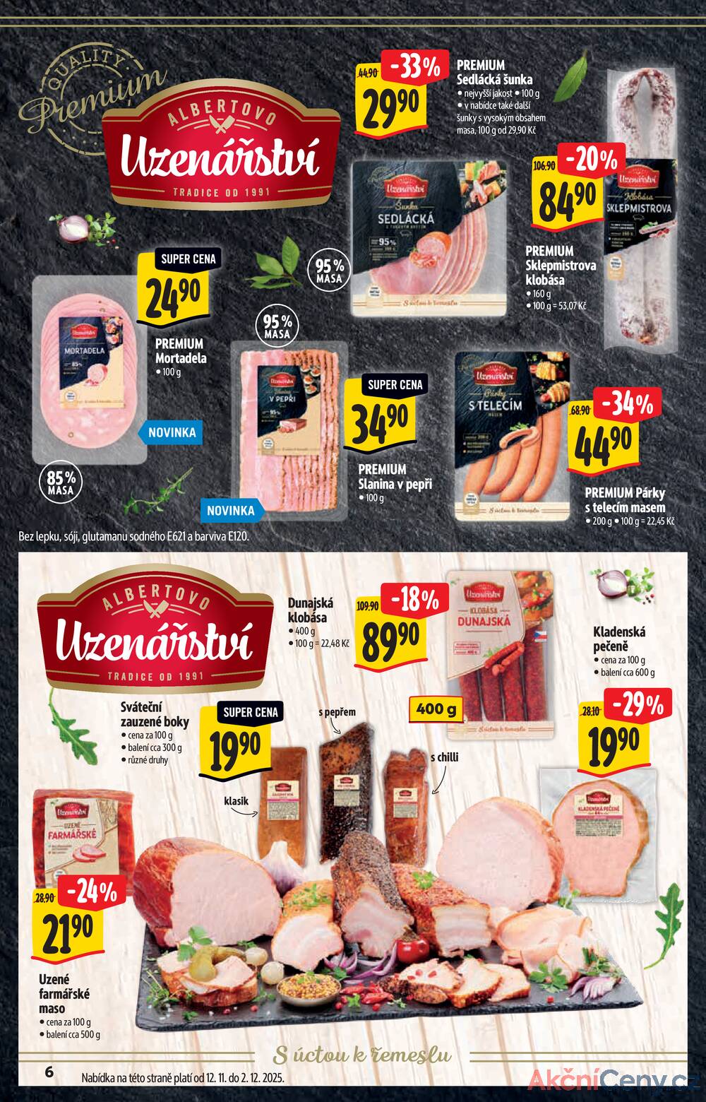 Leták Albert - Albert  Hypermarket katalog Deli od 12.11. do 31.12.2025 - strana 6