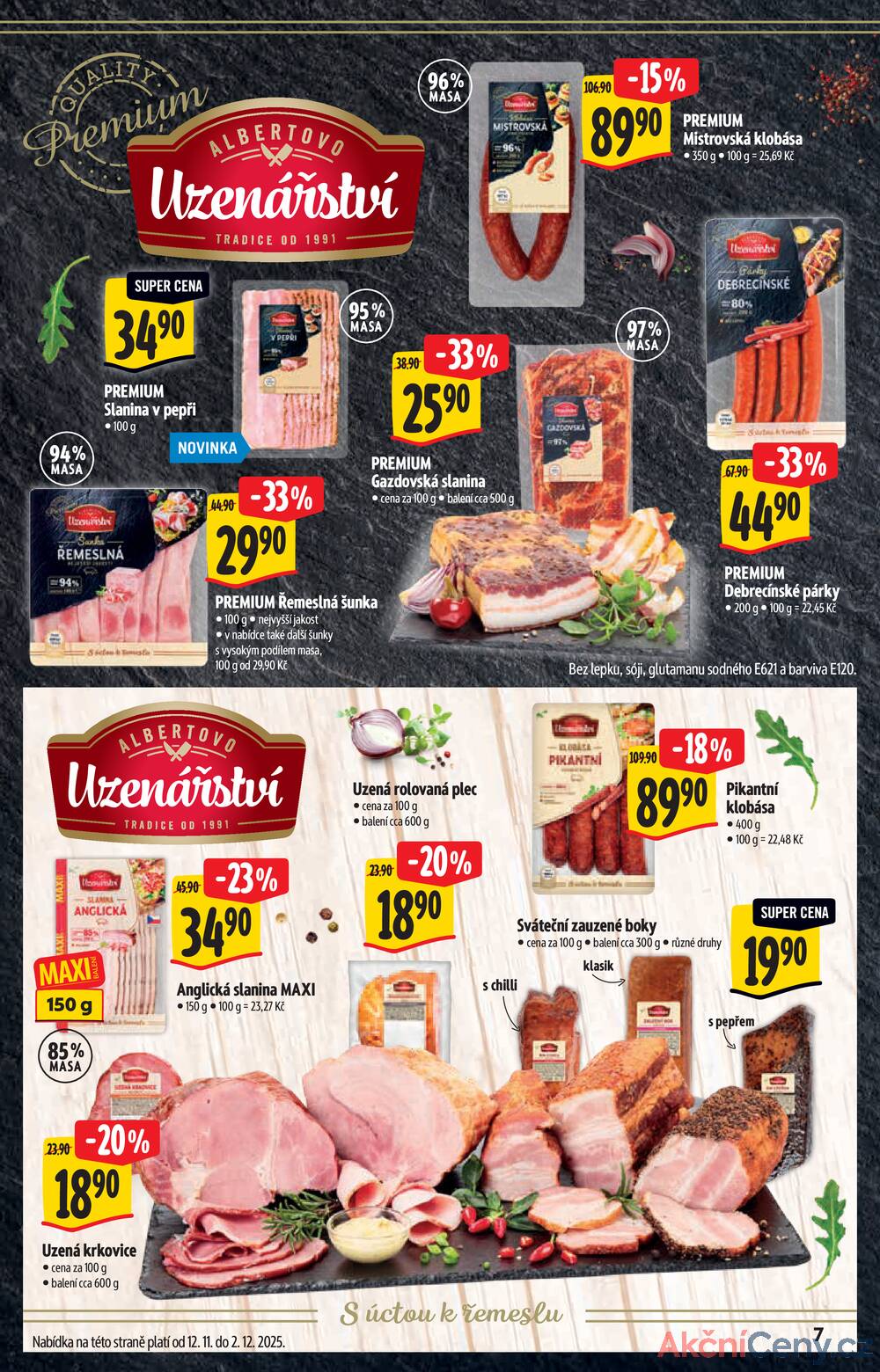 Leták Albert - Albert Supermarket katalog Deli od 12.11. do 31.12.2025 - strana 7