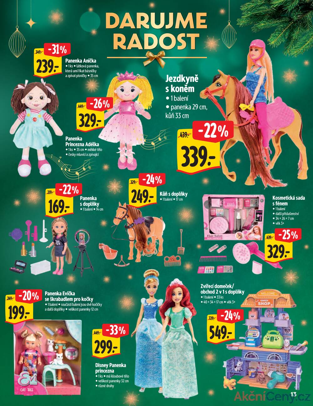 Leták Albert - Albert Hypermarket Vánoce od 12.11. do 2.12.2025 - strana 13