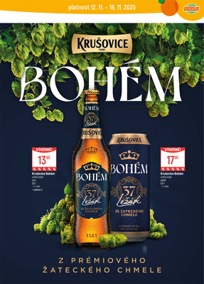 Akční leták Globus 12.11. - 18.11.2025 - Globus Praha - Centrum Černý Most