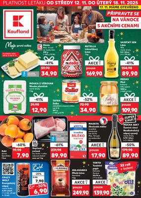 Leták Kaufland 12.11. - 18.11. - Kaufland - Zábřeh na Moravě