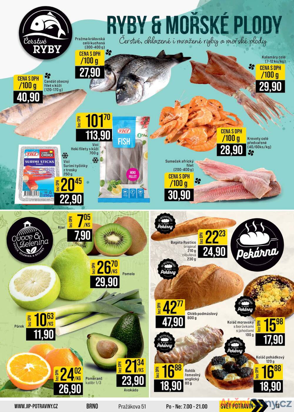 Leták JIP - JIP Cash & Carry Brno, Praha, Ostrava, Jilemnice, Pardubice, Ostrava, Karlovy Vary, Olomouc a Zlín od 12.11. do 18.11.2025 - strana 13