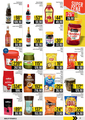 JIP Cash & Carry Brno, Praha, Ostrava, Jilemnice, Pardubice, Ostrava, Karlovy Vary, Olomouc a Zlín od 12.11. do 18.11.2025