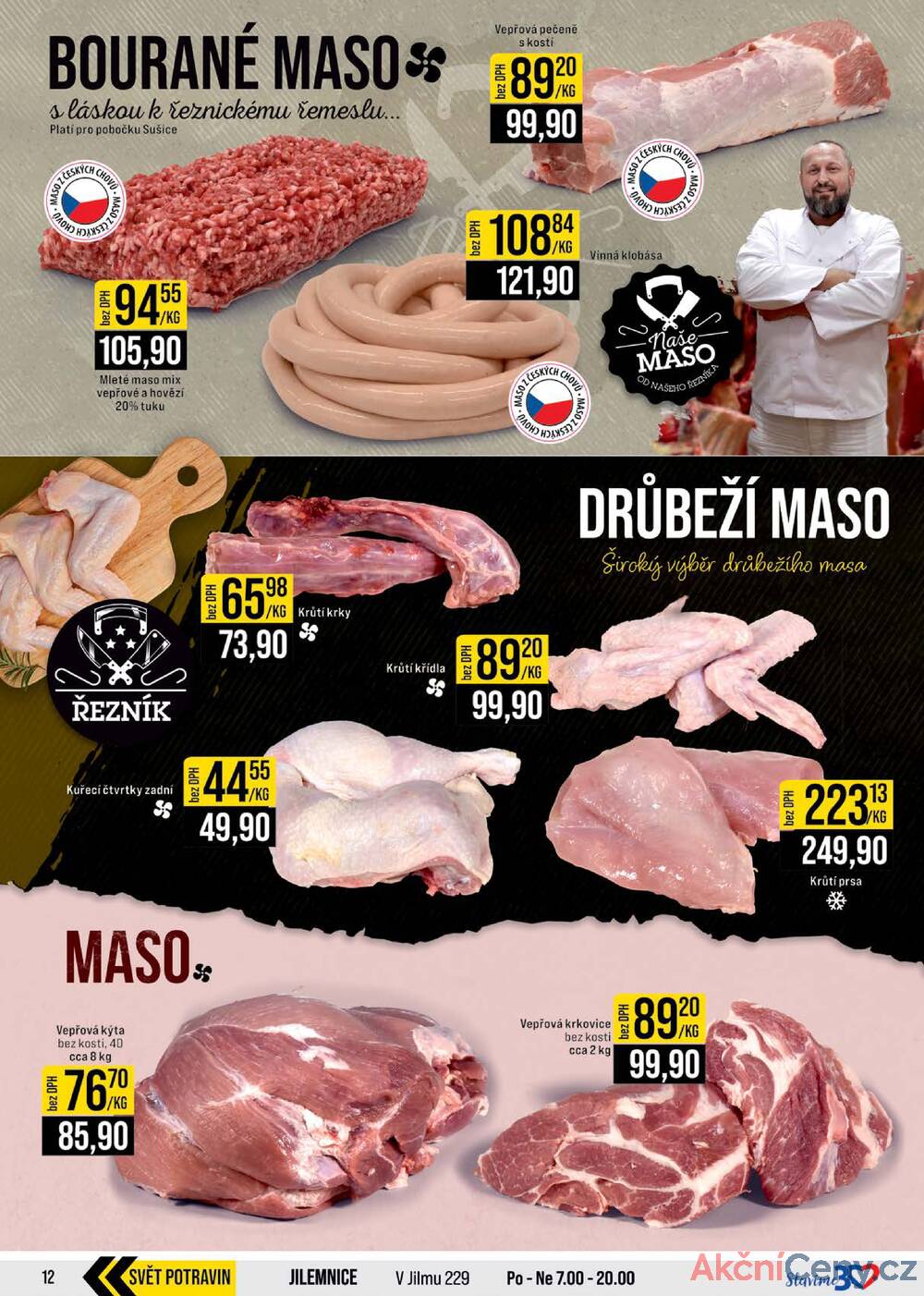 Leták JIP - JIP Cash & Carry České Budějovice, Most, Náchod, Polička, Sušice a Svoboda nad Úpou od 12.11. do 18.11.2025 - strana 12 Leták JIP - JIP Cash & Carry České Budějovice, Most, Náchod, Polička, Sušice a Svoboda nad Úpou od 12.11. do 18.11.2025 - strana 12