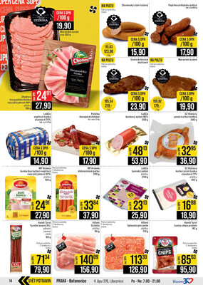 JIP Cash & Carry České Budějovice, Most, Náchod, Polička, Sušice a Svoboda nad Úpou od 12.11. do 18.11.2025