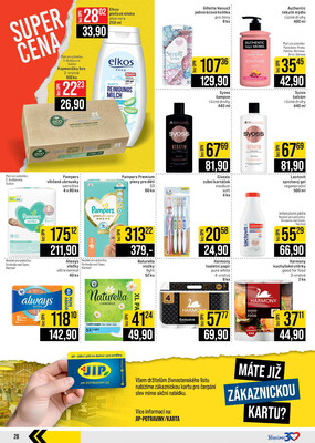 JIP Cash & Carry České Budějovice, Most, Náchod, Polička, Sušice a Svoboda nad Úpou od 12.11. do 18.11.2025