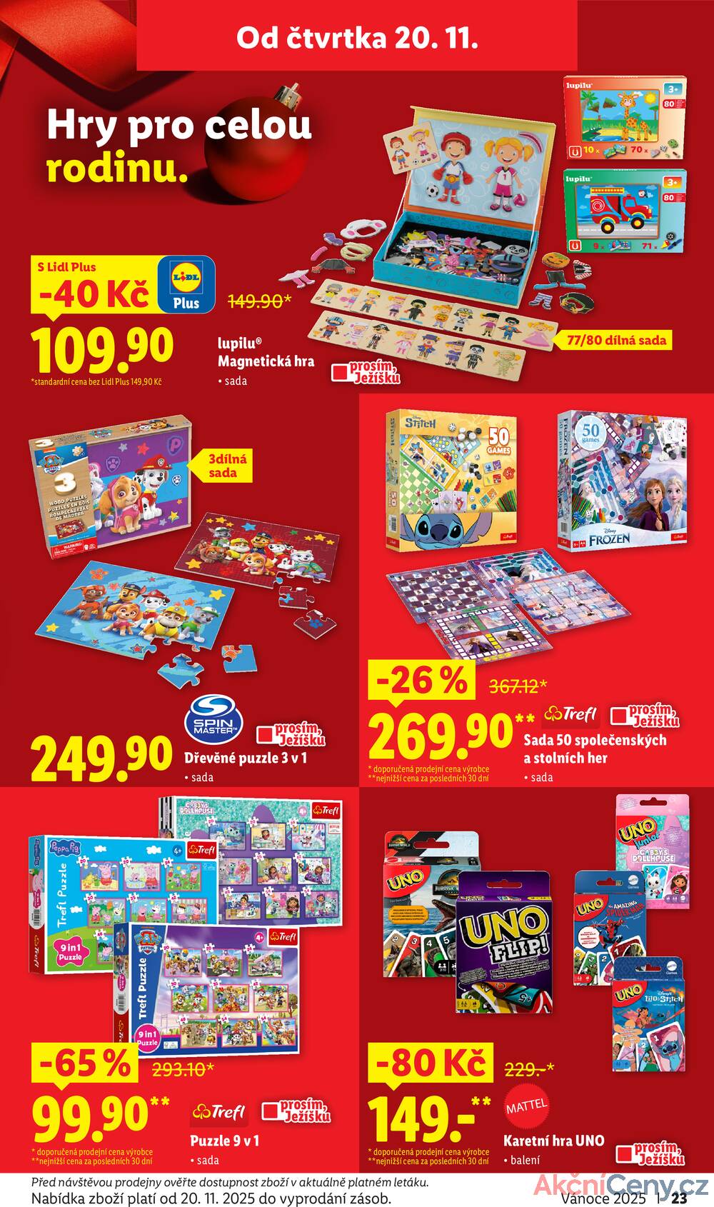 Leták Lidl
		  platný do 24.12.2025 - strana 23