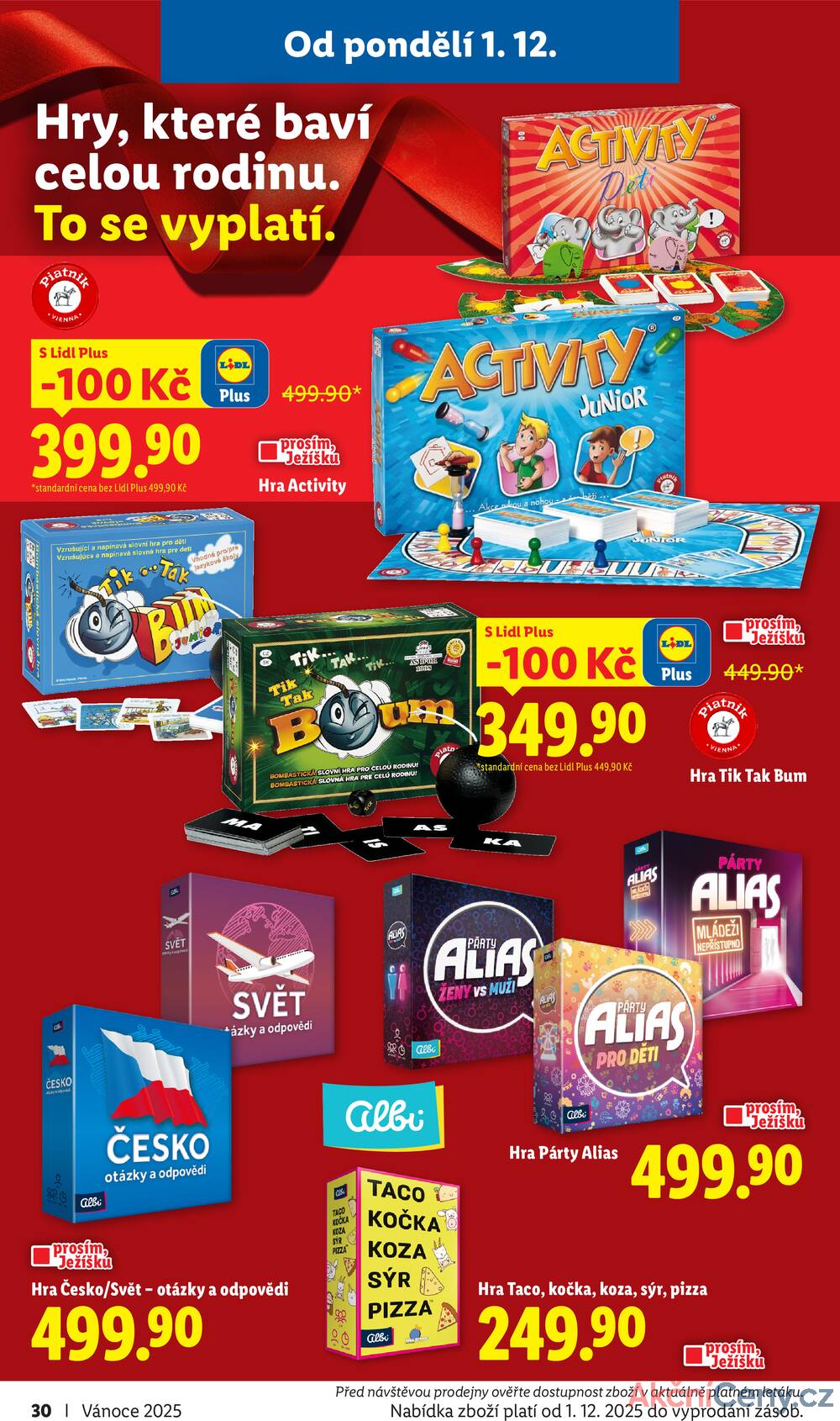 Leták Lidl
		  platný do 24.12.2025 - strana 30