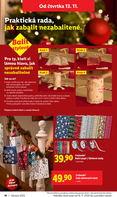 Leták Lidl
		  platný do 24.12.2025 - strana 16
