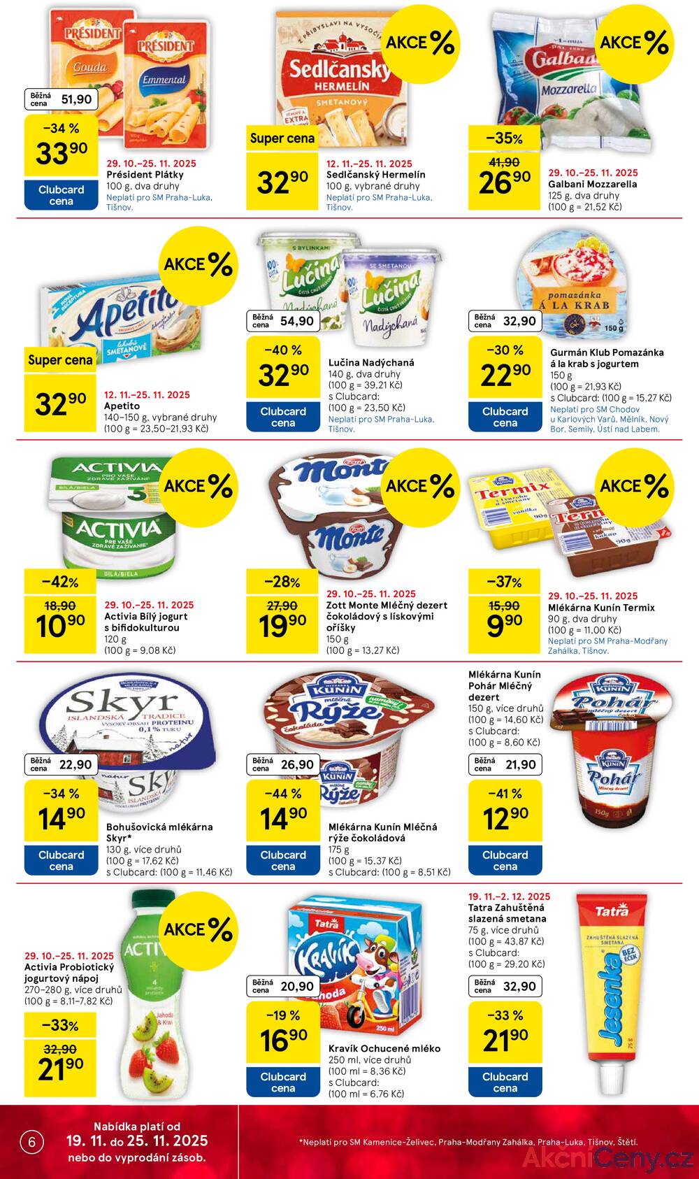 Leták Tesco - Tesco supermarkety od 19.11. do 25.11.2025 - strana 6