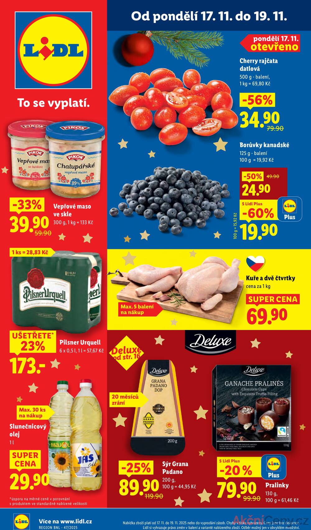 Leták Lidl - Lidl od 17.11. do 19.11.2025 - strana 1
