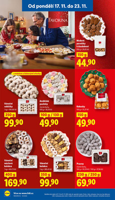 Lidl Čtvrtek od 20.11. do 23.11.2025