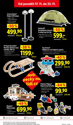 Lidl Čtvrtek od 20.11. do 23.11.2025