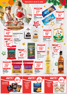 Akční leták Globus 19.11. - 16.12.2025 - Globus Liberec