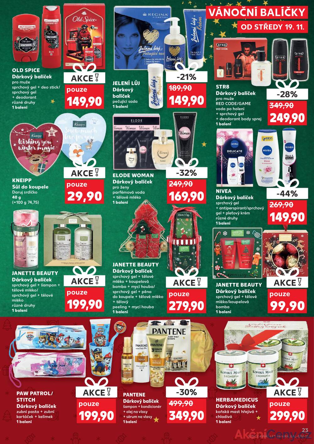 Leták Kaufland - Kaufland 19.11. - 25.11. - Kaufland - Praha 3 (Jarov) - strana 23