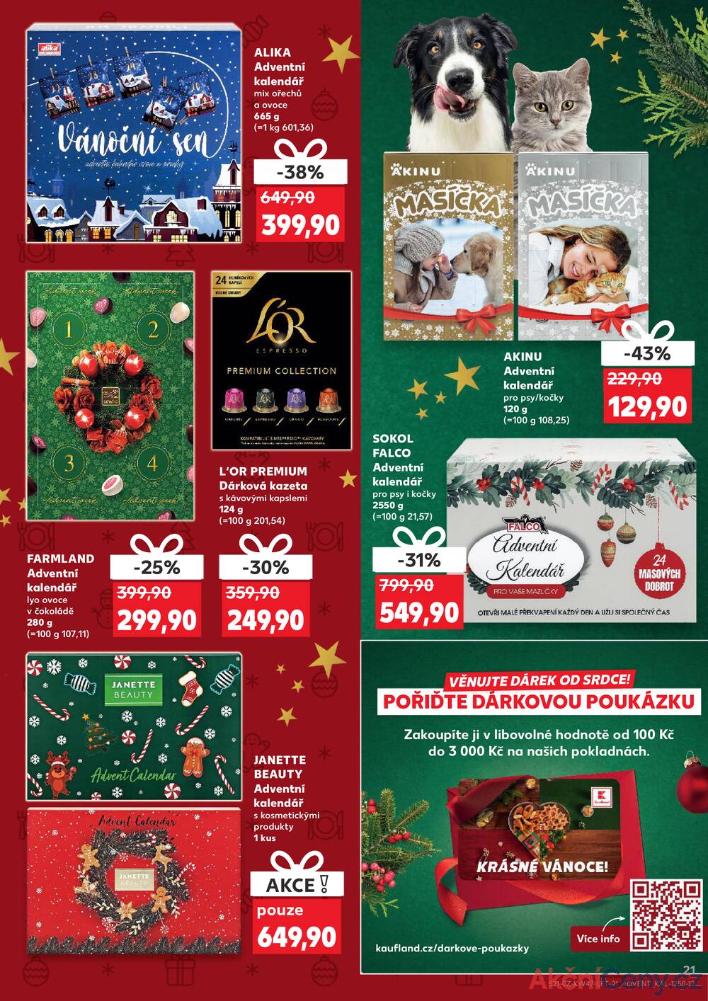 Leták Kaufland - Kaufland 19.11. - 25.11. - Kaufland - Havířov (U Stadionu) - strana 21