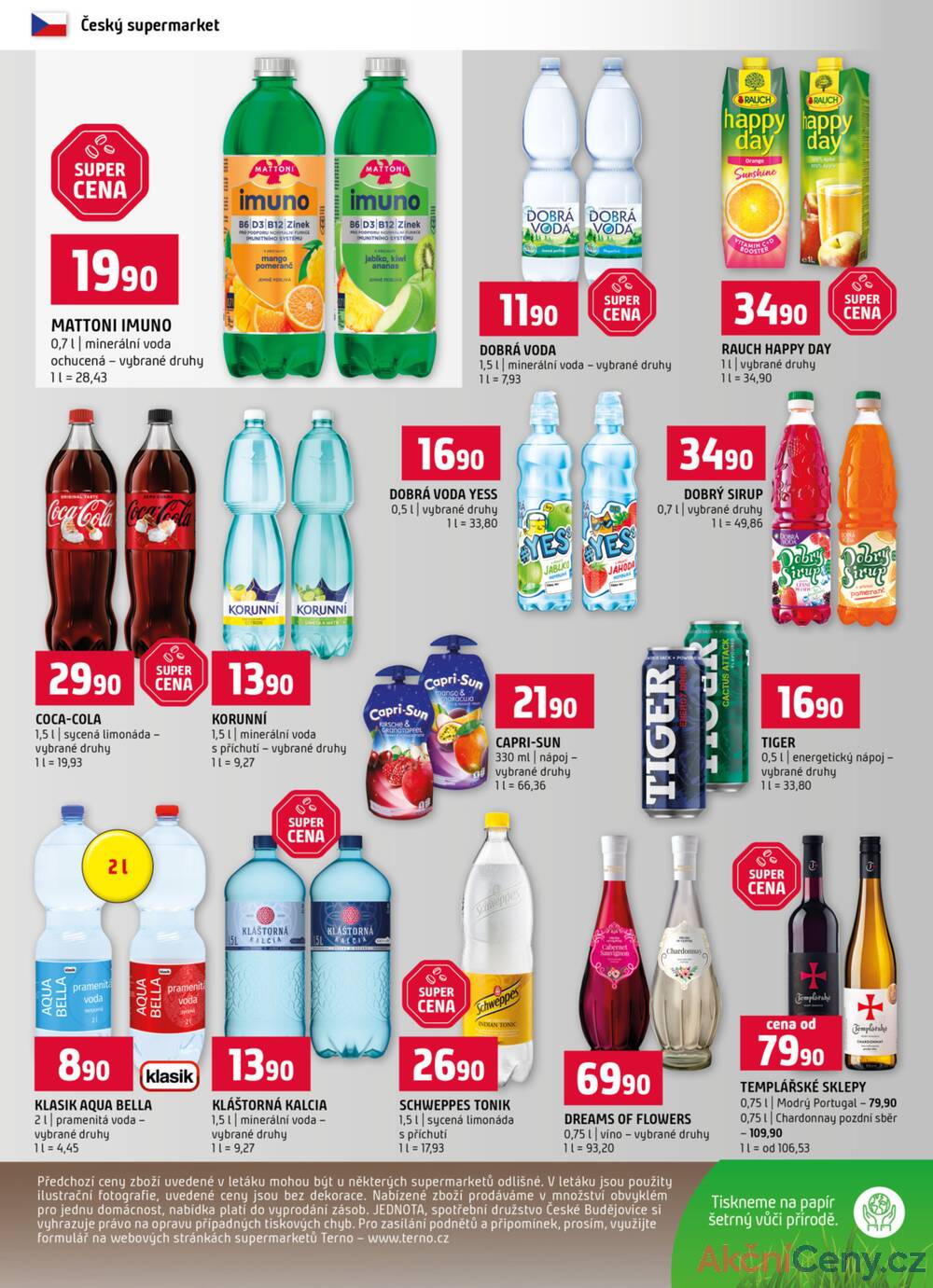 Leták Terno - Terno České Budějovice, Hradec Králové, Olomouc, Třeboň, Trhové sviny, Bechyně, Týn nad Vltavou od 19.11. do 25.11.2025 - strana 12 Leták Terno - Terno České Budějovice, Hradec Králové, Olomouc, Třeboň, Trhové sviny, Bechyně, Týn nad Vltavou od 19.11. do 25.11.2025 - strana 12