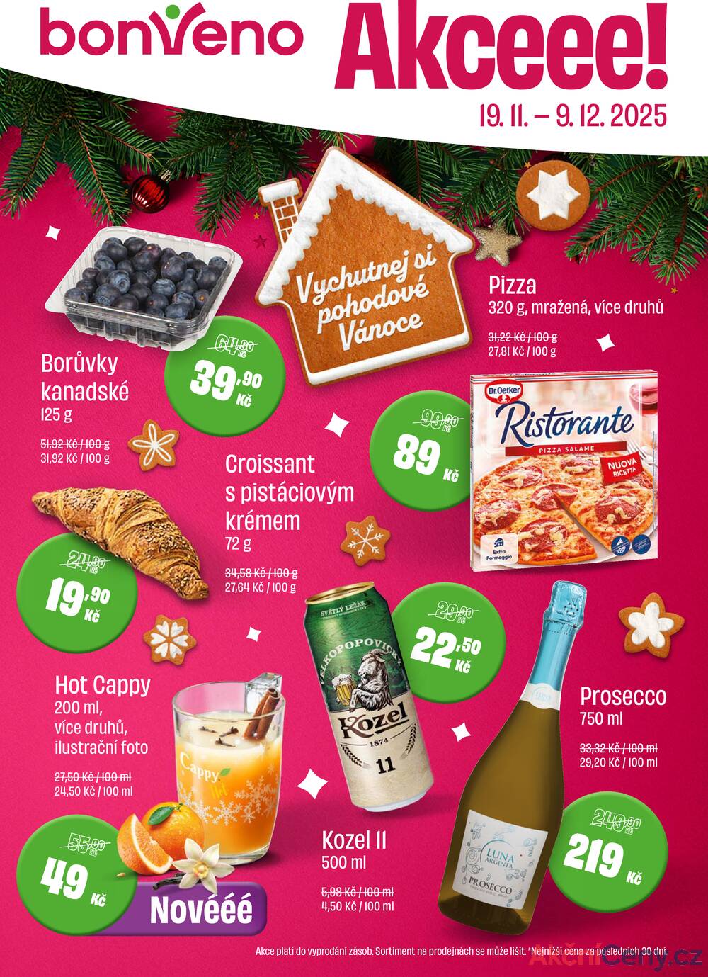 Leták BonVeno - BonVeno od 19.11. do 9.12.2025 - strana 1 Leták BonVeno - BonVeno od 19.11. do 9.12.2025 - strana 1