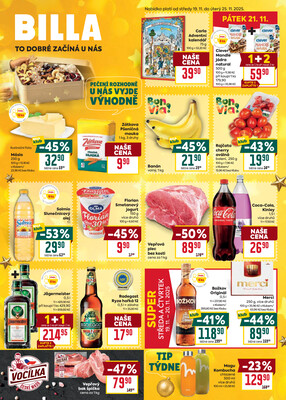 Leták Billa  od 19.11. do 25.11.2025