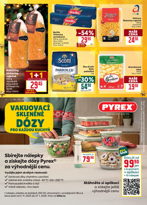 Billa  od 19.11. do 25.11.2025