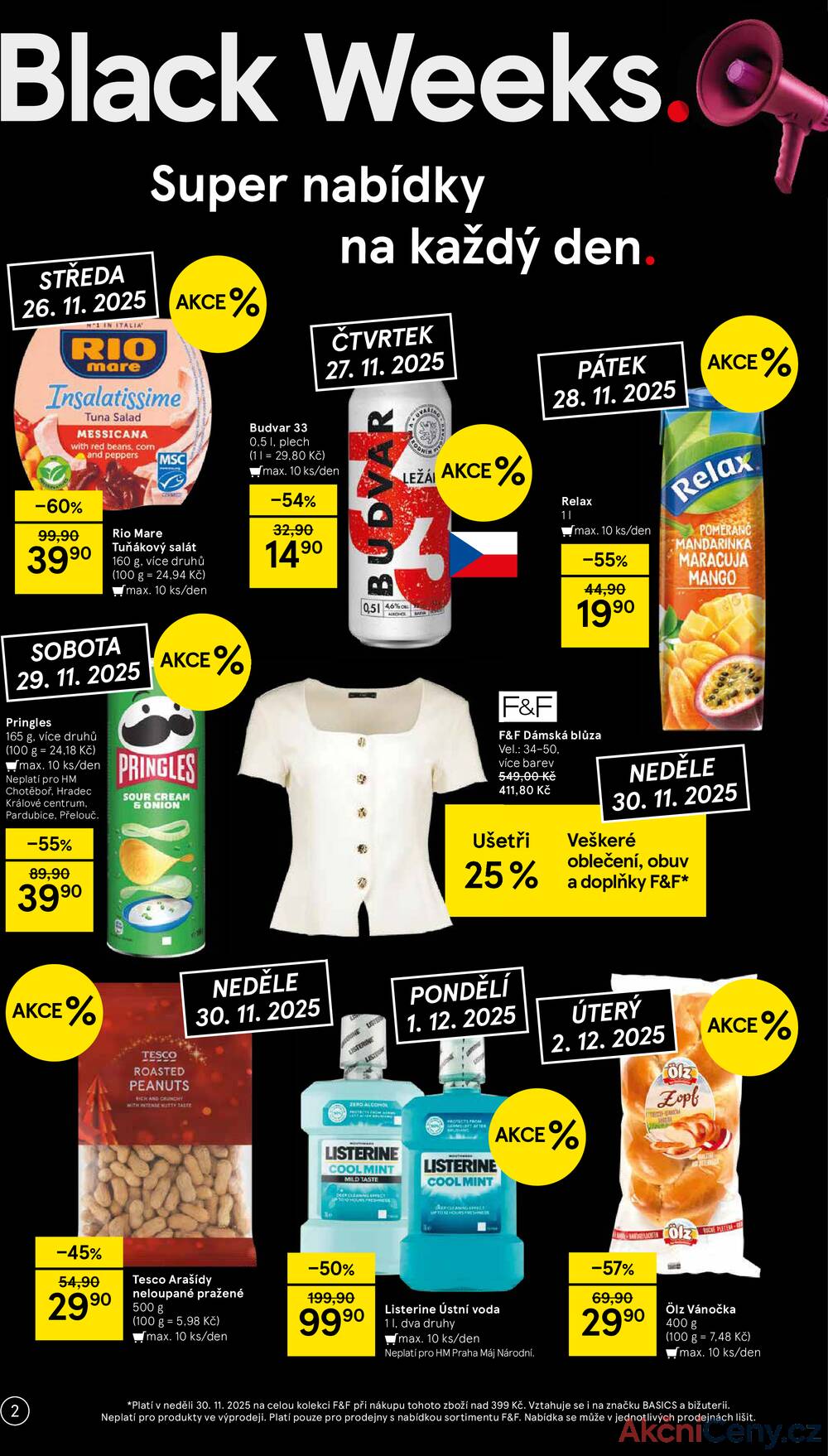 Leták Tesco - Tesco malé hypermarkety od 26.11. do 2.12.2025 - strana 2