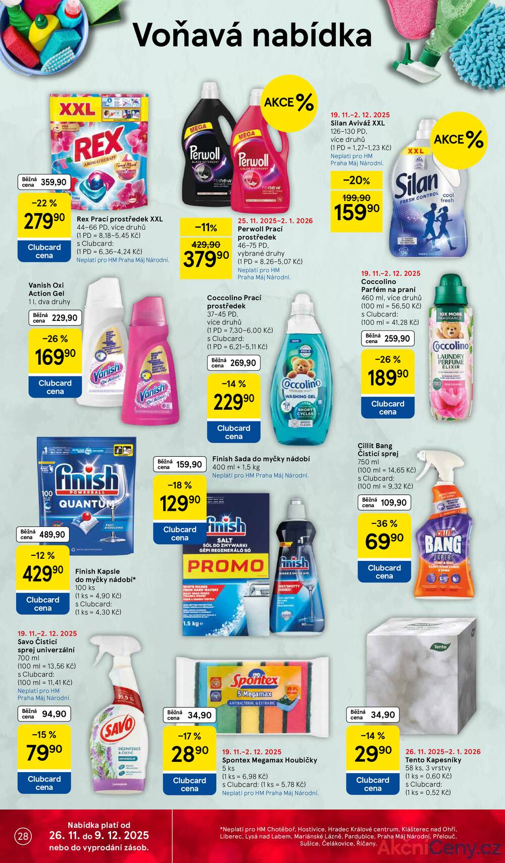 Leták Tesco - Tesco malé hypermarkety od 26.11. do 2.12.2025 - strana 28 Leták Tesco - Tesco malé hypermarkety od 26.11. do 2.12.2025 - strana 28